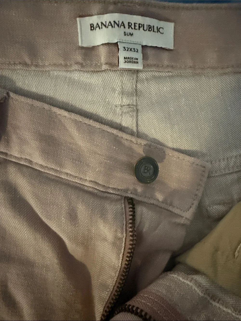 Banana Republic Slim Men’s Chinos in Light Taupe